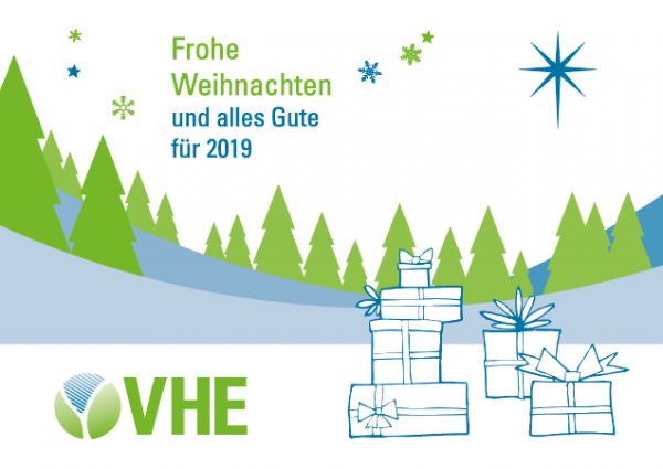 Weihnachtskarte 2019 - VHE e.V.